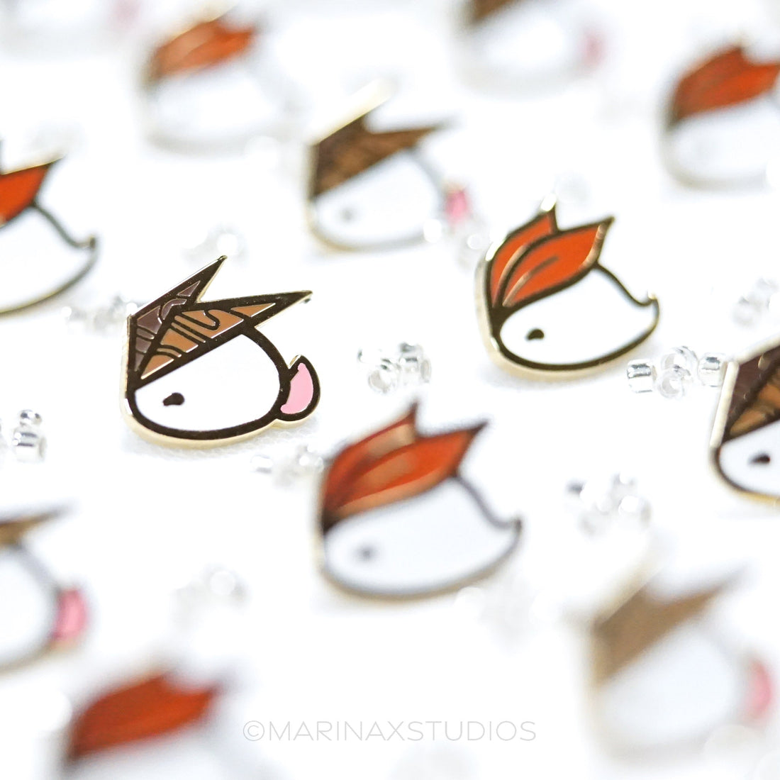 Mitarashi Dango Mini Pin - Bunny