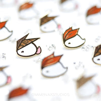 Mochi Icecream Mini Pin - Bunny