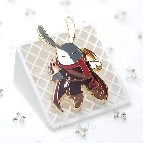Rogue Bunny Enamel Pin
