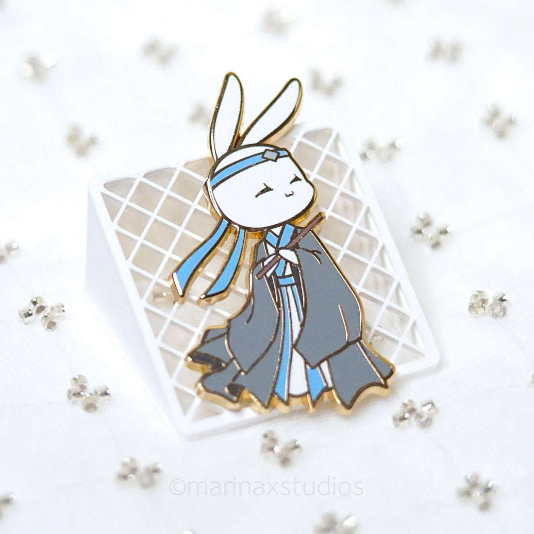 Dizi Bunny Enamel Pin