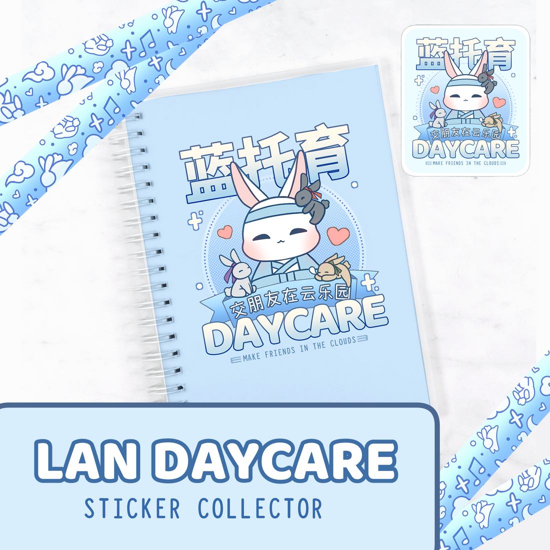 Lan Daycare Sticker Collector Set
