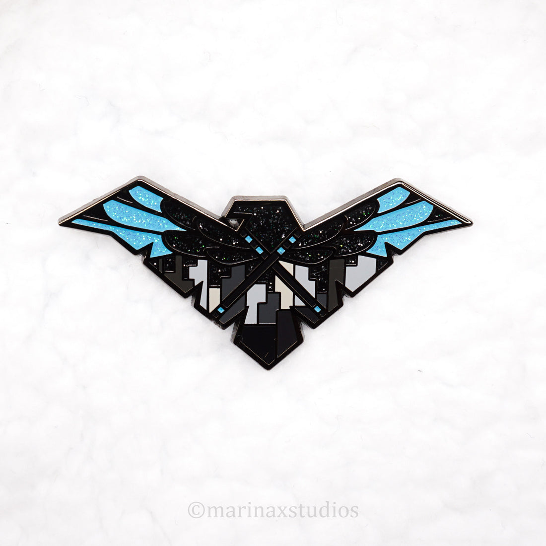 Dicky Bird Enamel Pin