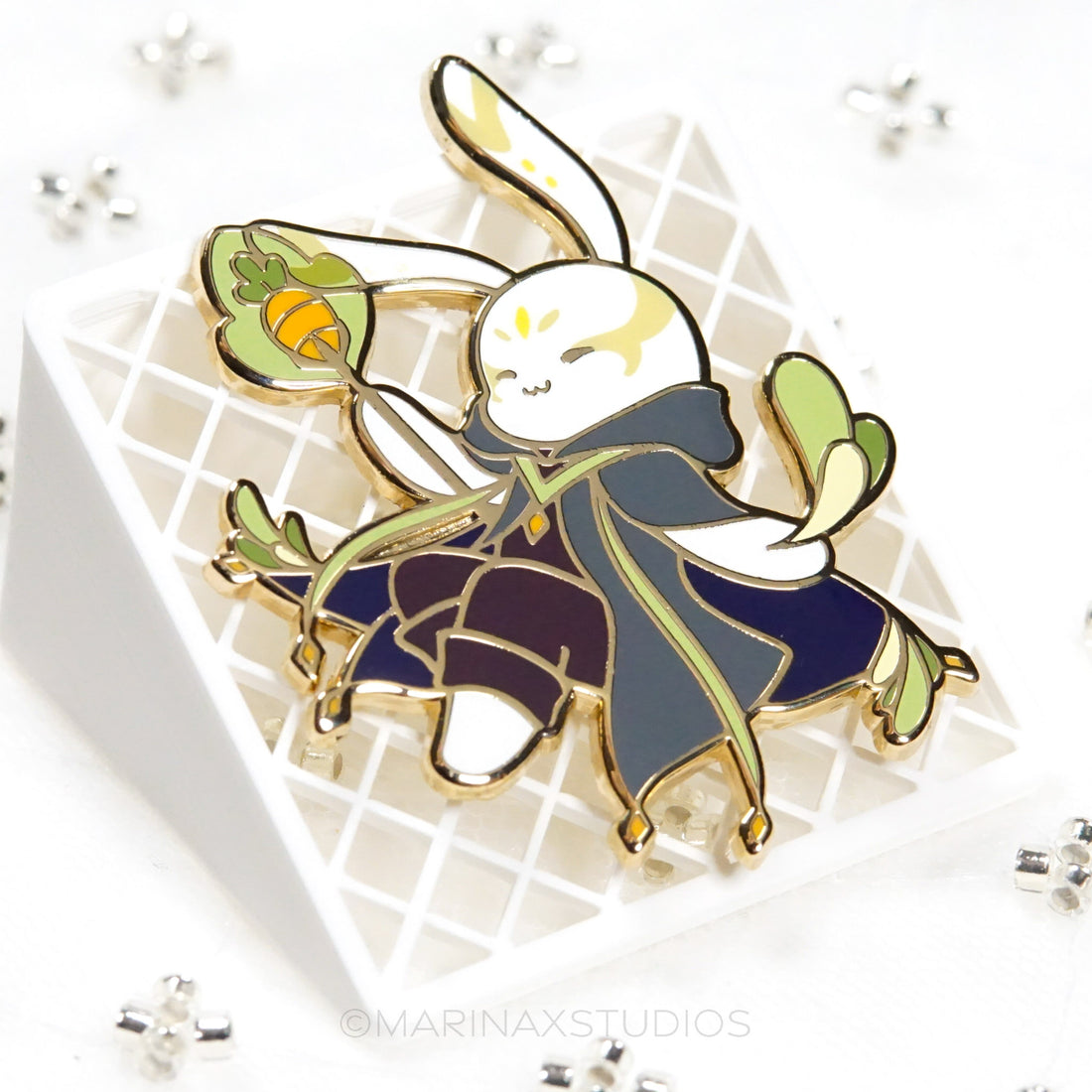 Mage Bunny Enamel Pin