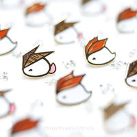 Mitarashi Dango Mini Pin - Bunny