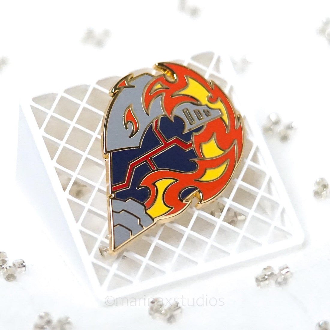 C- Parenting Enamel Pin